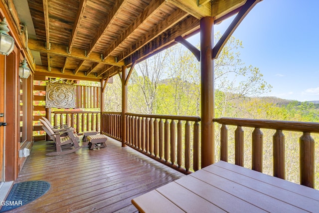 2867 White Oak Ridge Ln, Sevierville, TN 37862 - view of wooden deck