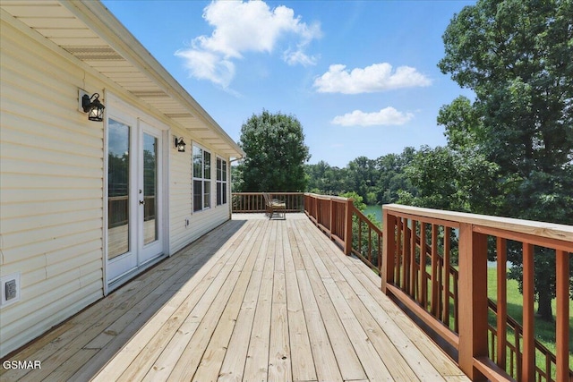 1381 Lake Front Dr, Dandridge, TN 37725 - view of wooden terrace