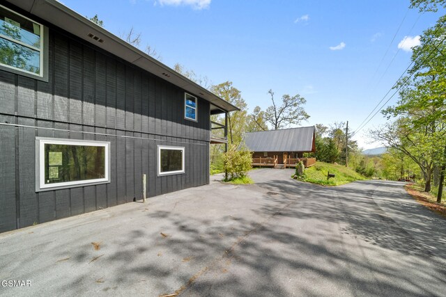 view of side of property