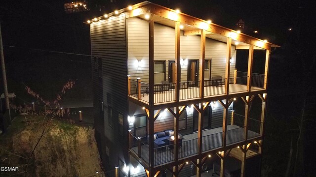 1349 N Baden Dr, Gatlinburg, TN 37738 - view of rear view of house