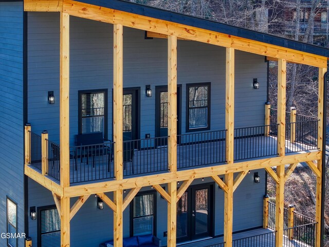 1349 N Baden Dr, Gatlinburg, TN 37738 - view of wooden deck