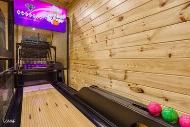937 Pine Valley Way, Sevierville, TN 37862 - game room featuring wood walls