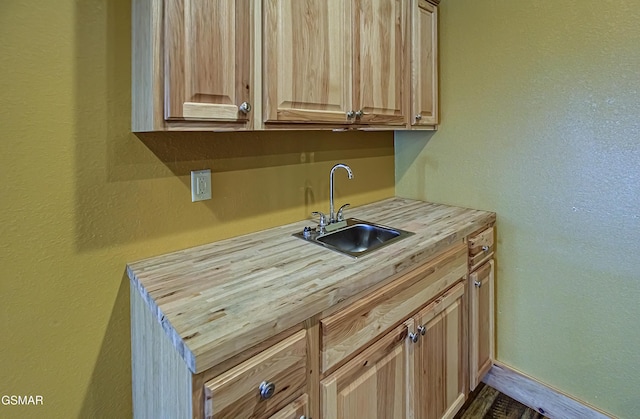 2422 Majestic View Way, Sevierville, TN 37862 - kitchen with a sink and wooden counters