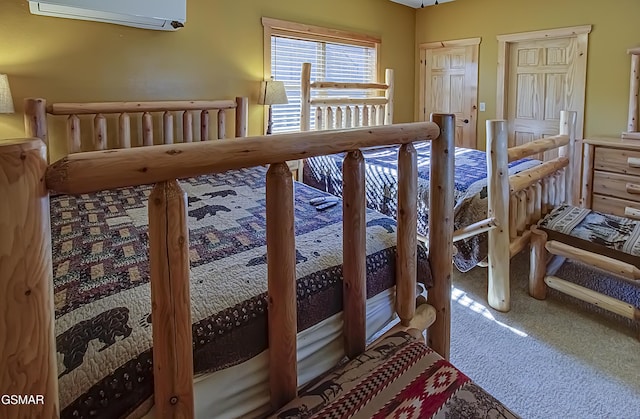 2422 Majestic View Way, Sevierville, TN 37862 - bedroom featuring carpet flooring and a wall mounted AC
