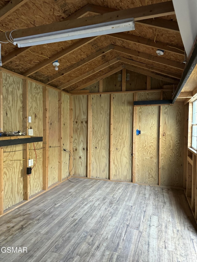 view of storage