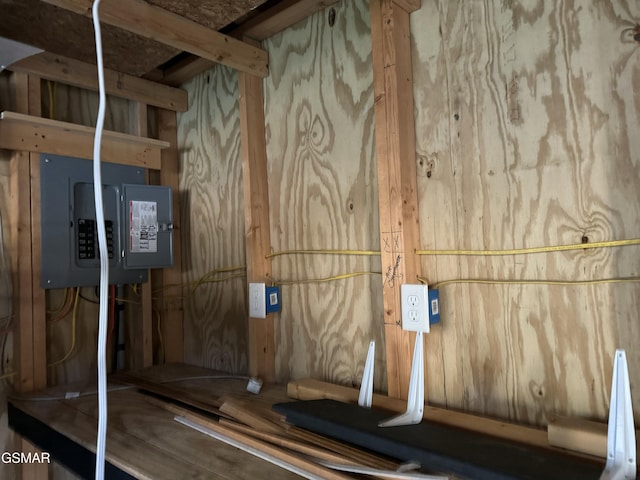 view of utility room