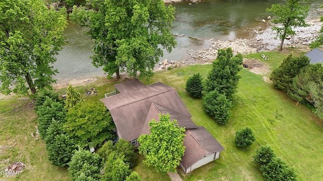 2259 Hartford Rd, Cosby, TN 37722 - aerial view of property and surrounding area with a large body of water