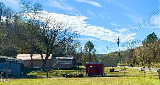 surrounding community featuring a yard