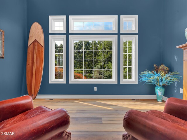 498 Proffitt Ridge Rd, Mooresburg, TN 37811 - living area with wood finished floors