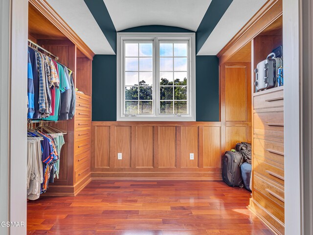 498 Proffitt Ridge Rd, Mooresburg, TN 37811 - walk in closet featuring wood finished floors