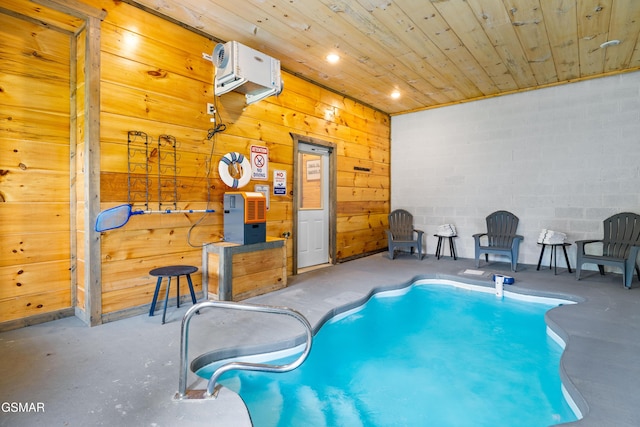 view of pool