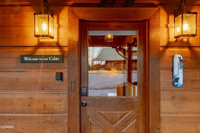 view of property entrance