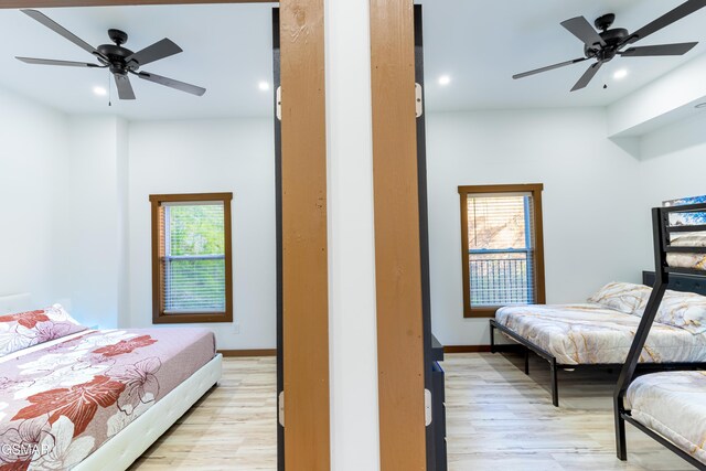 1040 Old Cartertown Rd, Gatlinburg, TN 37738 - recreation room with french doors, light wood-style floors, recessed lighting, baseboards, and pool table