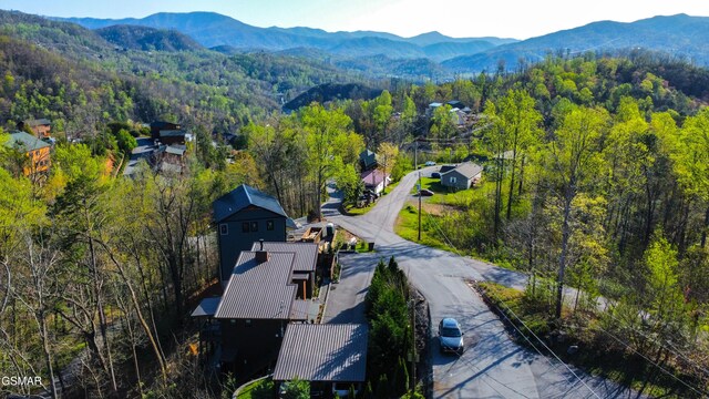 1040 Old Cartertown Rd, Gatlinburg, TN 37738 - aerial view of mountains and a forest