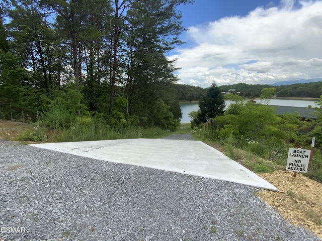 336 Perry Branch Way, Sevierville, TN 37876 - view of patio featuring a water view