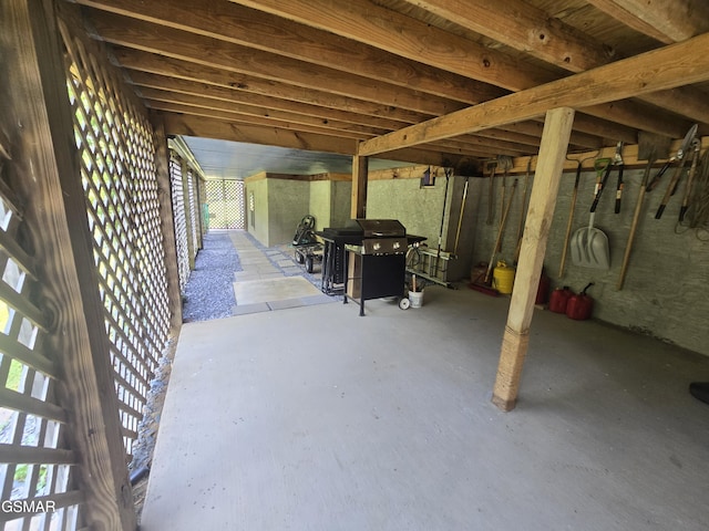 2257 Shinbone Rd, Sevierville, TN 37876 - view of patio / terrace with a grill