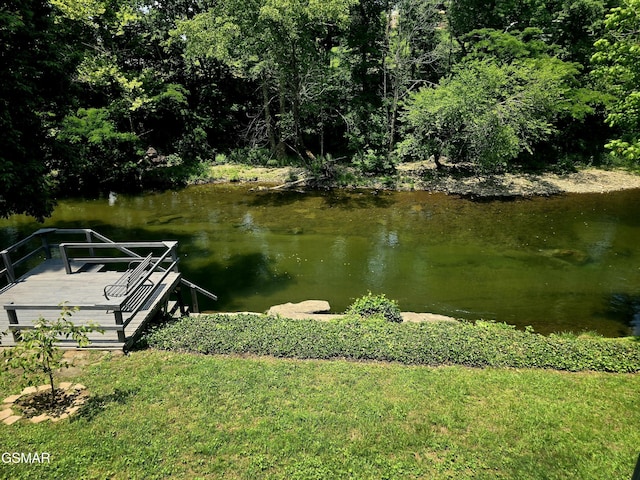 2257 Shinbone Rd, Sevierville, TN 37876 - dock area featuring a water view