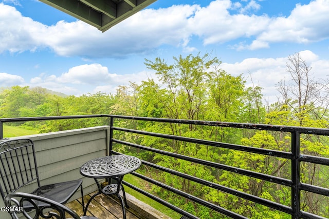 1260 Ski View Dr Unit 5106, Gatlinburg, TN 37738 - balcony with a view of trees