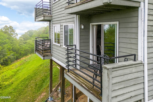 1260 Ski View Dr Unit 5106, Gatlinburg, TN 37738 - view of property exterior with a balcony