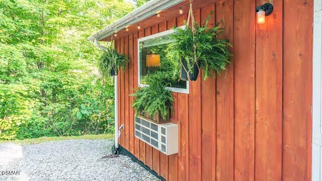 122 Quail Roost Dr, Cosby, TN 37722 - exterior view of board and batten siding