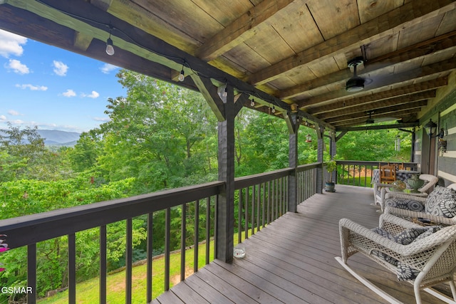 4091 Camp Hollow Rd, Sevierville, TN 37876 - view of deck