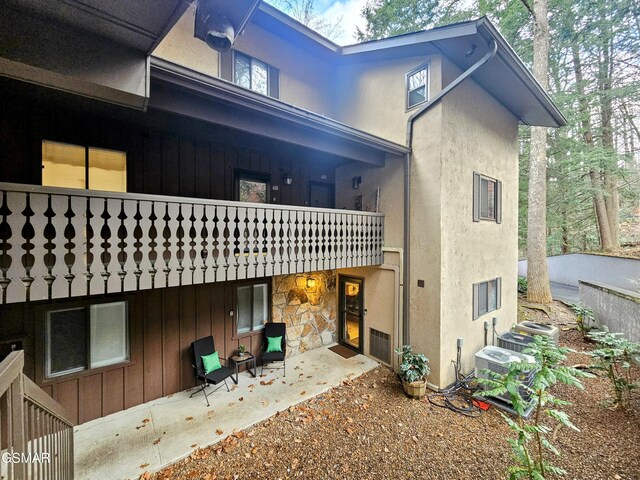 view of rear view of property