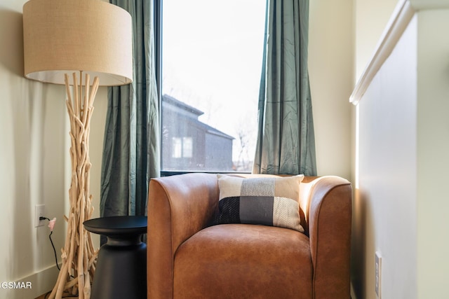 view of sitting room