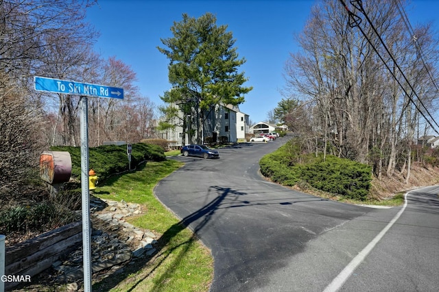 view of road