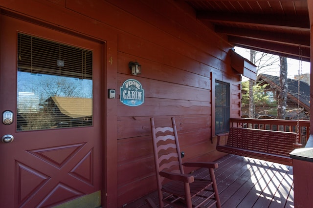 view of entrance to property