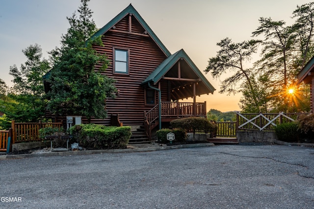 view of front of house