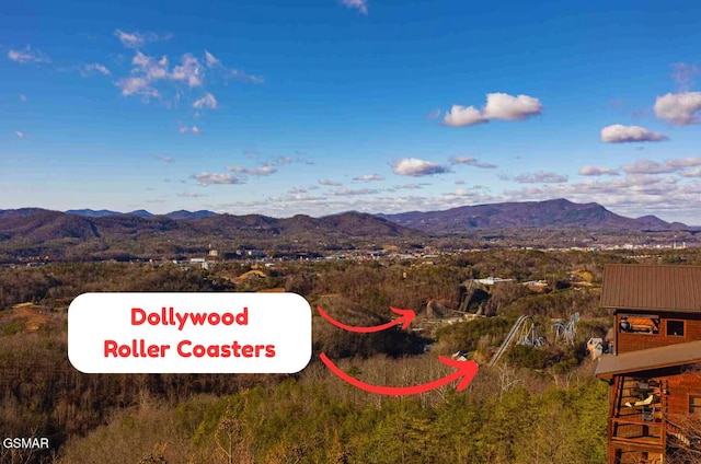 2412 Breezey Ridge Dr, Sevierville, TN 37876 - mountain view