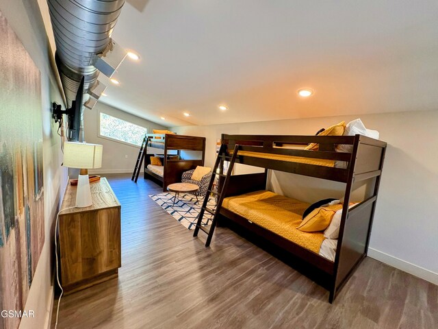 3343 Summit Trails Dr, Sevierville, TN 37862 - bedroom featuring wood finished floors, baseboards, and recessed lighting