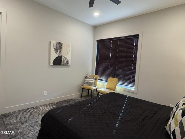 3343 Summit Trails Dr, Sevierville, TN 37862 - bedroom with baseboards, recessed lighting, and ceiling fan