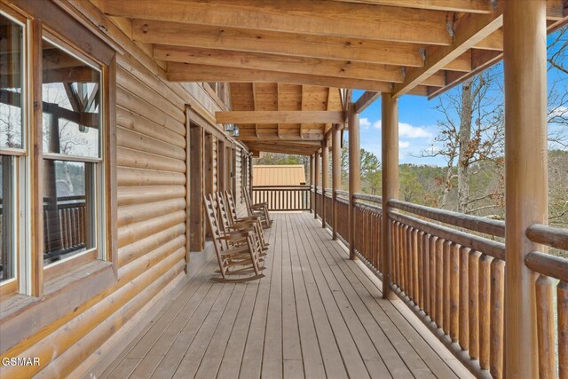 3316 Grace Way, Sevierville, TN 37876 - view of deck