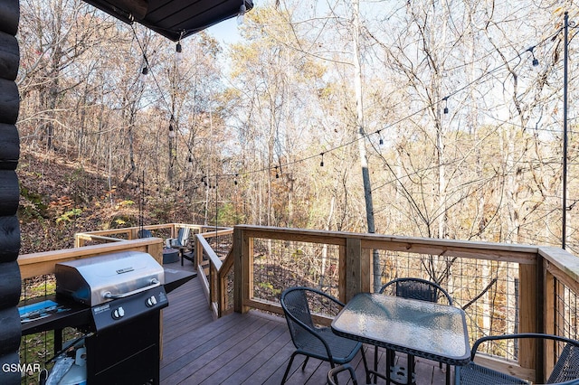 1317 Old Knoxville Hwy, Sevierville, TN 37876 - wooden deck featuring area for grilling