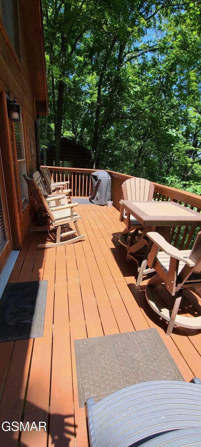 view of deck