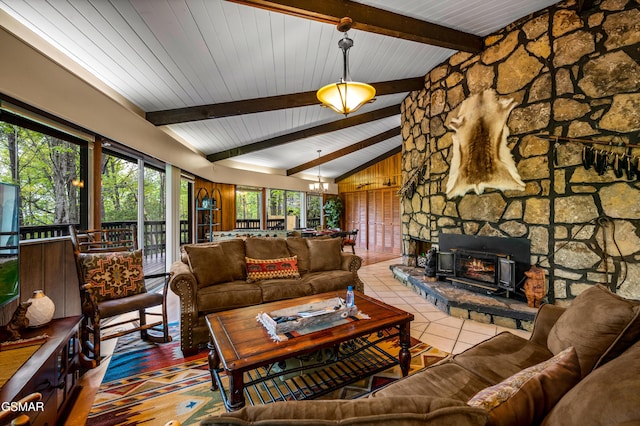 1923 E Arolla Ct, Gatlinburg, TN 37738 - view of tiled living area