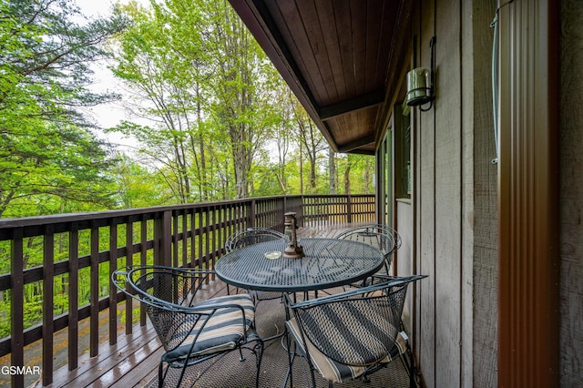 1923 E Arolla Ct, Gatlinburg, TN 37738 - view of wooden terrace