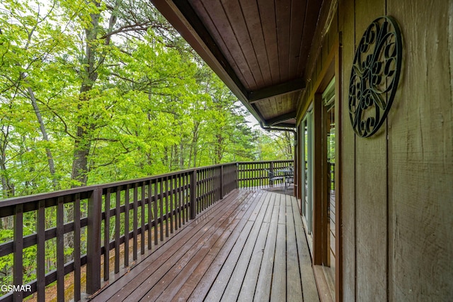 1923 E Arolla Ct, Gatlinburg, TN 37738 - view of wooden deck