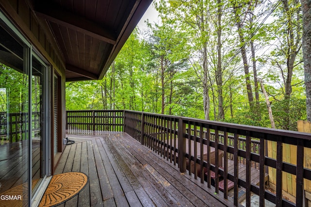 1923 E Arolla Ct, Gatlinburg, TN 37738 - view of deck
