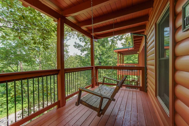 1707 Ridgecrest Dr, Sevierville, TN 37876 - view of deck