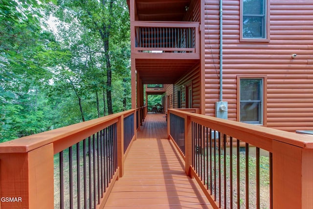 1707 Ridgecrest Dr, Sevierville, TN 37876 - view of wooden deck