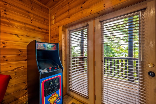 view of game room