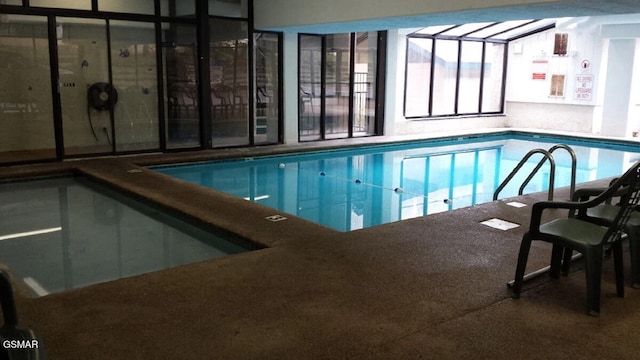 view of pool
