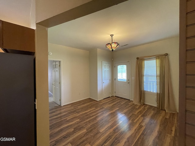 3351 Line Springs Rd, Sevierville, TN 37862 - unfurnished room with dark wood-style floors and baseboards