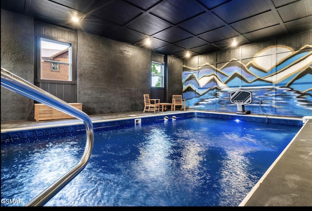 view of indoor pool