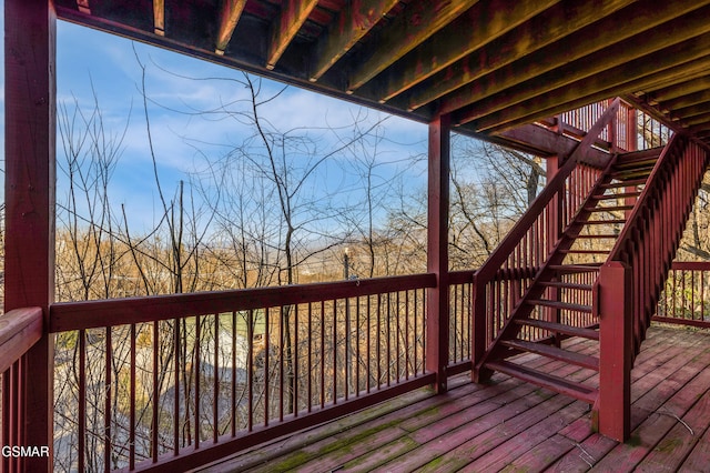 1274 Bear Cub Way, Gatlinburg, TN 37738 - deck with stairway