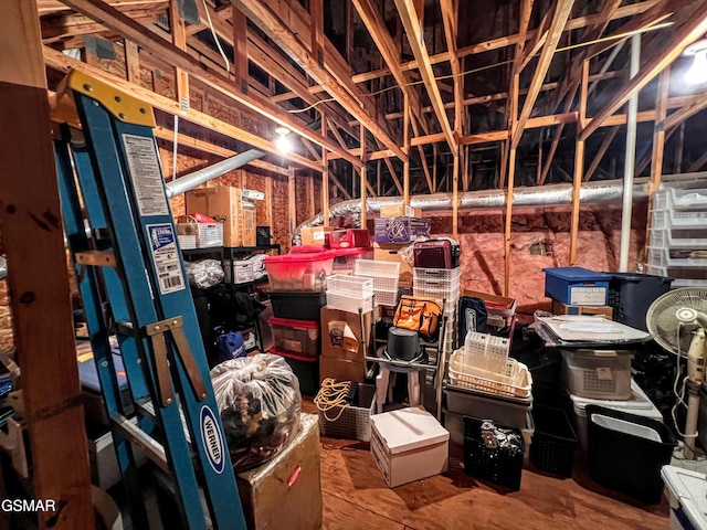 1042 Fine Glen Dr, Sevierville, TN 37862 - view of unfinished attic