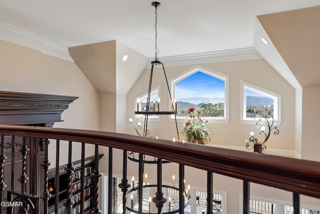 room details featuring crown molding