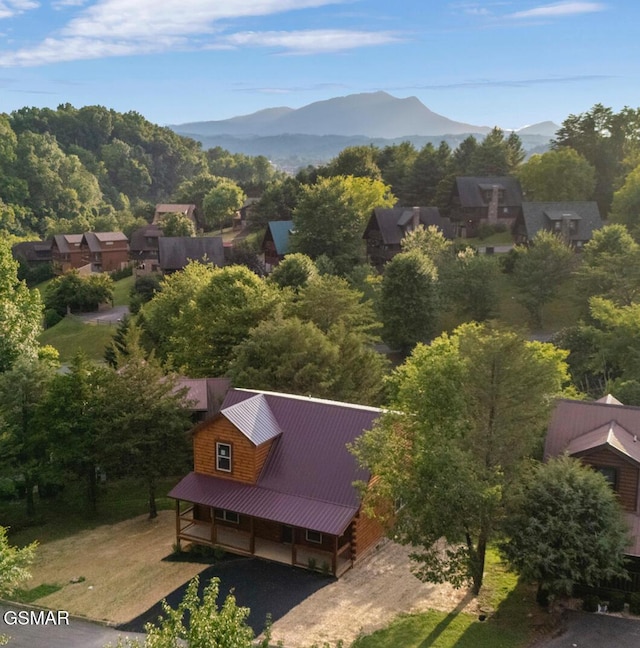1515 Rainbow Ridge Way, Sevierville, TN 37862 - bird's eye view of a mountain backdrop